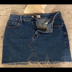 PACSUN Denim Jean Skirt